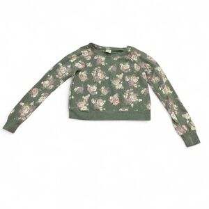 Abercrombie kids floral long sleeved shirt